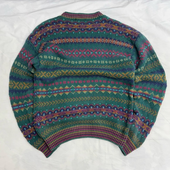VTG Woolrich Patterned Knit Sweater - Picture 3 of 6